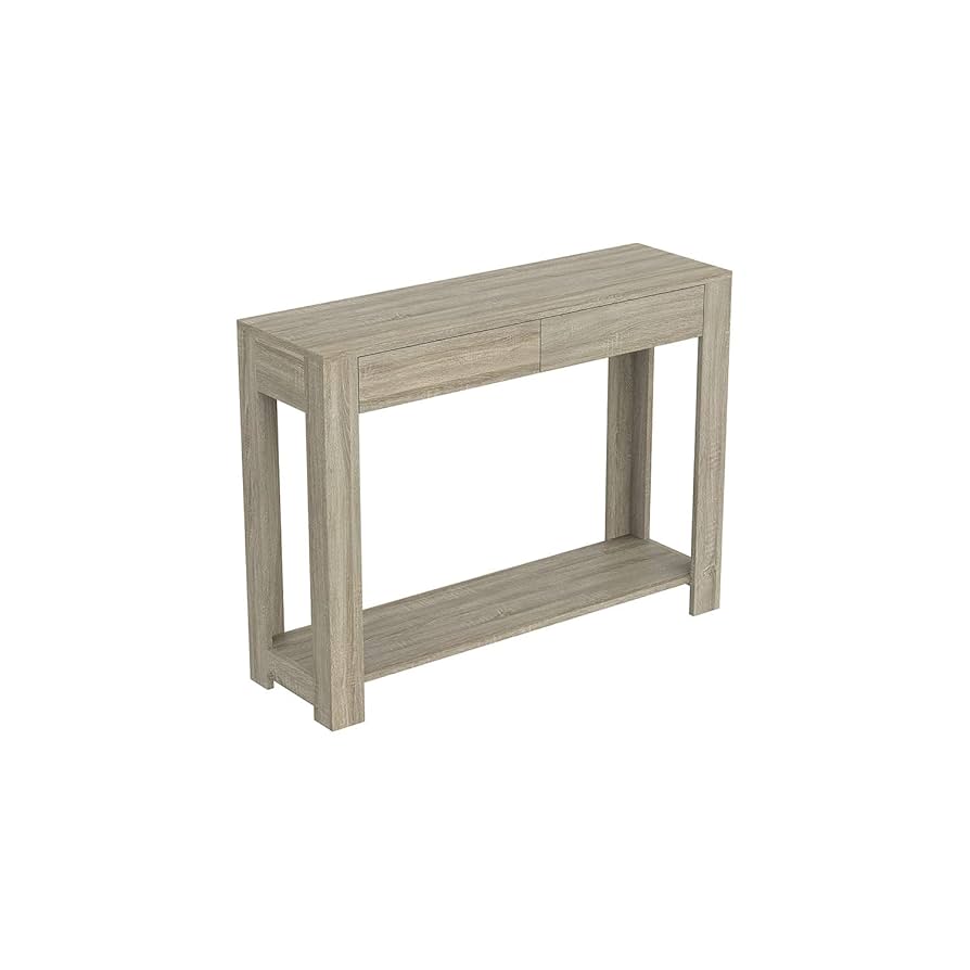 Amazon.com: Safdie & Co. - Dark Taupe Console Table with